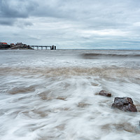 Buy canvas prints of Flow at the Pier by Chris Sweet