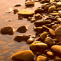 Buy canvas prints of river washed pebbles   by paul ratcliffe