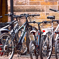 Buy canvas prints of bicycles by paul ratcliffe
