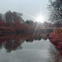Buy canvas prints of early morning on the wye by paul ratcliffe