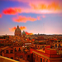Buy canvas prints of the eternal city by paul ratcliffe
