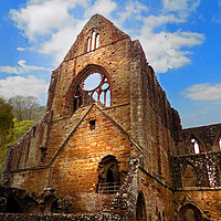 Buy canvas prints of tintern abbey wales by paul ratcliffe