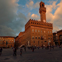Buy canvas prints of palazzo vecchio by paul ratcliffe