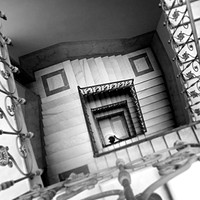 Buy canvas prints of staircase by paul ratcliffe