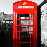 Buy canvas prints of phonebox by paul ratcliffe