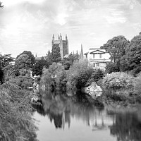 Buy canvas prints of hereford on the wye by paul ratcliffe