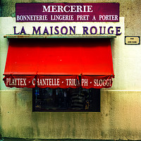 Buy canvas prints of La Maison Rouge. by Paul Cullen