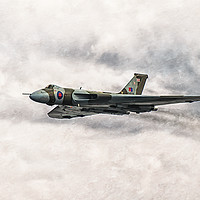 Buy canvas prints of Avro Vulcan XH558 by Paul Cullen