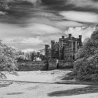 Buy canvas prints of Lowther Castle Monochrome 6 by Paul Cullen