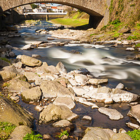 Buy canvas prints of The River Lyn at Lynmouth Devon. by Paul Cullen