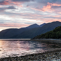 Buy canvas prints of Loch Linnhe at Sunset by Paul Cullen