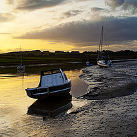 Buy canvas prints of Alnmouth at Sunset. by Paul Cullen