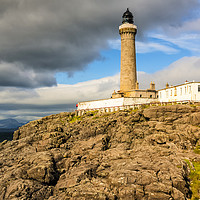Buy canvas prints of Ardnamurchan Point Lighthouse in Portrait Format. by Paul Cullen
