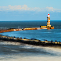 Buy canvas prints of Roker Pier and Lighthouse. by Paul Cullen