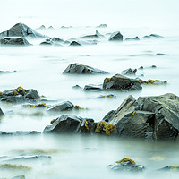 Buy canvas prints of The Rocks and the Sea by Paul Cullen