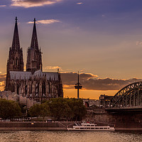Buy canvas prints of Cologne Cathedral by Mick Sadler ARPS