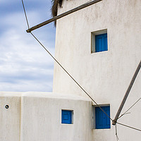 Buy canvas prints of Mykonos windmill by Mick Sadler ARPS