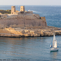Buy canvas prints of Valletta Malta harbour entrance by Mick Sadler ARPS