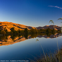 Buy canvas prints of Lake Benmore New Zealand by Steve de Roeck