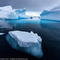 Buy canvas prints of Ice floes run deep by Steve de Roeck