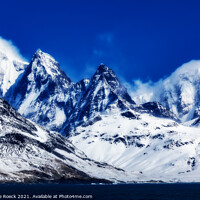 Buy canvas prints of Blue Sky In The Antarctic by Steve de Roeck