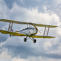 Buy canvas prints of de Havilland Tiger Moth by Steve de Roeck