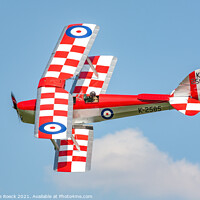 Buy canvas prints of de Havilland DH82a Tiger Moth by Steve de Roeck