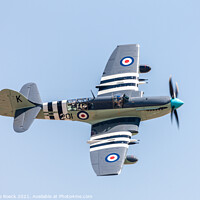 Buy canvas prints of Fairey Firefly Fleet Air Arm Fighter by Steve de Roeck