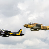 Buy canvas prints of Strikemaster Formation by Steve de Roeck