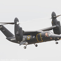 Buy canvas prints of AW609 Tilt Rotor Aircraft by Steve de Roeck