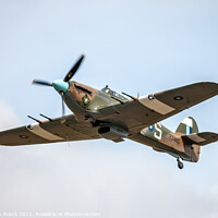 Buy canvas prints of Hawker Hurricane 2c Tank Buster by Steve de Roeck
