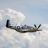 Buy canvas prints of P51D Mustang Big Beautiful Doll by Steve de Roeck