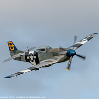 Buy canvas prints of North American P51D Jumpin Jaques by Steve de Roeck