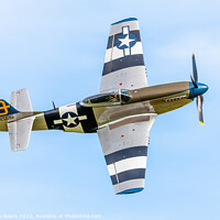Buy canvas prints of North American P51D Jumpin Jaques. by Steve de Roeck