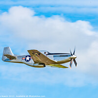Buy canvas prints of North American P51D TF-871 by Steve de Roeck