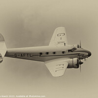 Buy canvas prints of Beautiful old Lockheed Electra by Steve de Roeck