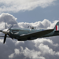 Buy canvas prints of The Last Spitfire Flyby by Steve de Roeck