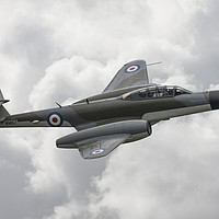 Buy canvas prints of Gloster Meteor NF11 by Steve de Roeck
