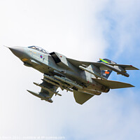 Buy canvas prints of Panavia Tornado Slow Flyby with Missiles by Steve de Roeck