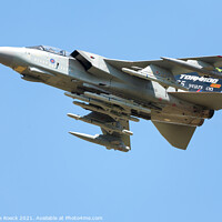 Buy canvas prints of Panavia Tornado Low Fly Past by Steve de Roeck