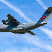 Buy canvas prints of Airbus A400M RAF by Steve de Roeck