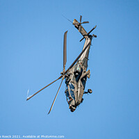 Buy canvas prints of Apache Attack Helicopter by Steve de Roeck