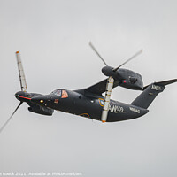 Buy canvas prints of Bell Augusta Tilt Rotor AW 609 by Steve de Roeck