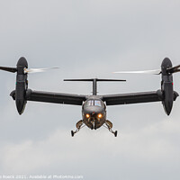 Buy canvas prints of Agusta Westland AW 609 Tilt Rotor Helicopter by Steve de Roeck