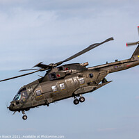 Buy canvas prints of Merlin Helicopter by Steve de Roeck