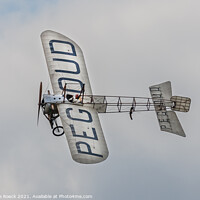 Buy canvas prints of Bleriot XI flying by Steve de Roeck