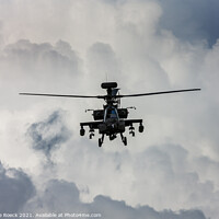 Buy canvas prints of Boeing Apache Attack Helicopter by Steve de Roeck
