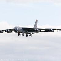 Buy canvas prints of Boeing B52 Stratofortress by Steve de Roeck