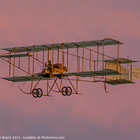 Buy canvas prints of Bristol Boxkite In The Setting Sun by Steve de Roeck