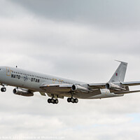 Buy canvas prints of Boeing B707 On Finals. by Steve de Roeck